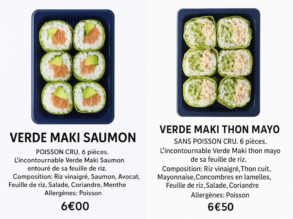 Restaurant traiteur asiatique Chez Wang - Menu Image 2